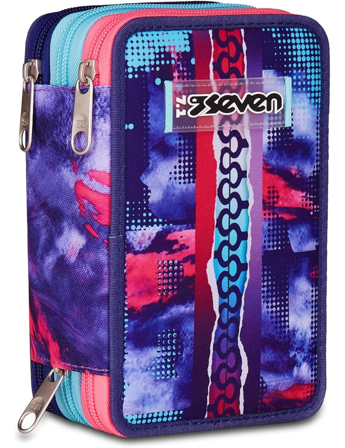 School Pack Zaino Dual Più Astuccio Completo 3 Zip Shady Dye Girl