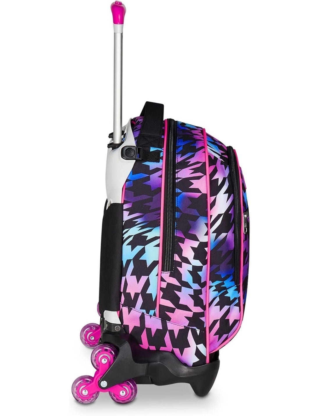 School Pack Trolley Più Astuccio Completo 3 Zip Glow Love