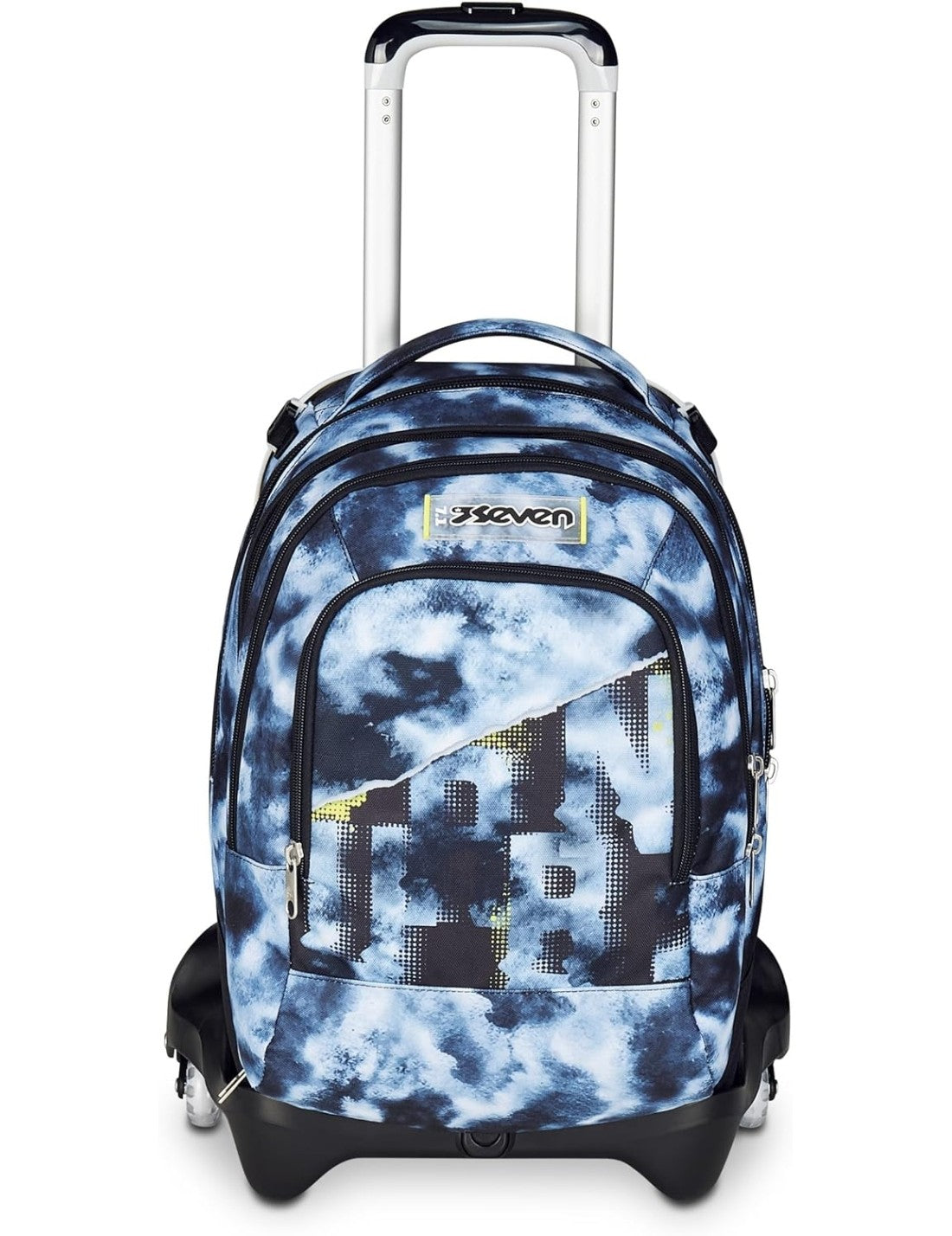 School Pack Trolley Detach Più Astuccio Completo 3 Zip Shady Dye Boy