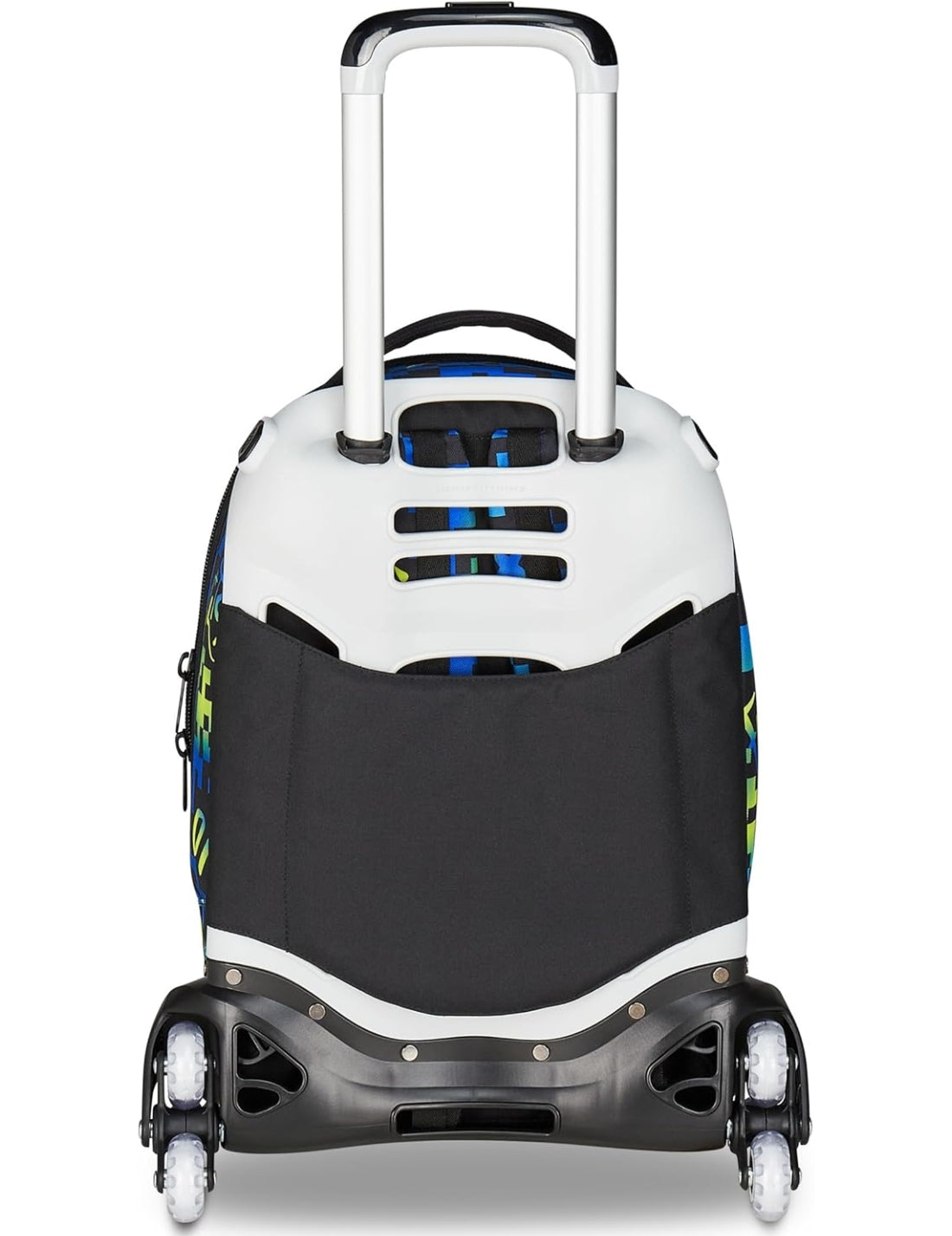 School Pack Trolley Più Astuccio Completo 3 Zip Scribbled Flame