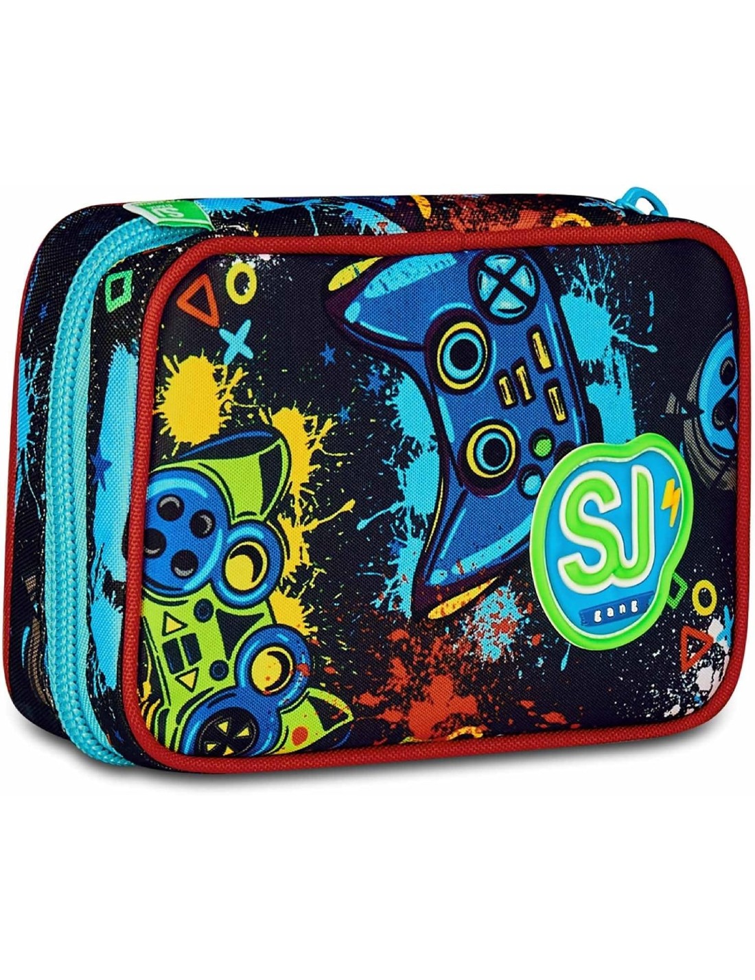 School Pack Zaino Sdoppiabile Più Astuccio Completo Speed Pad Game Led Boy