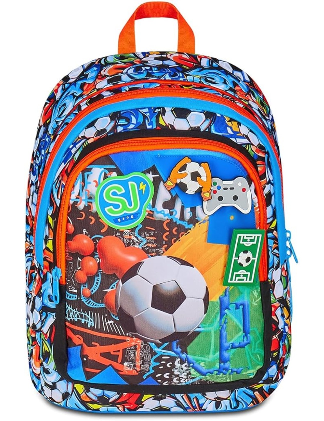 School Pack Zaino Advanced Più Astuccio Completo 3 Zip Tinypatch Boy