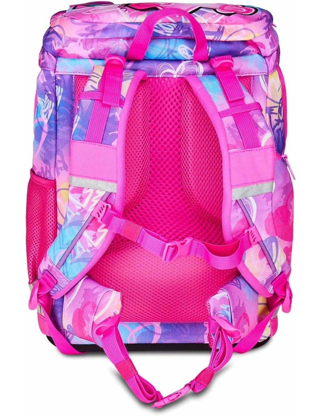 School Pack Soft Plus Più Astuccio Completo 3 Zip Tinypatch Girl
