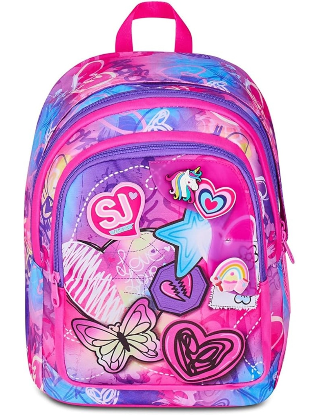School Pack Zaino Advanced Più Astuccio Completo Speed Pad Tinypatch Girl