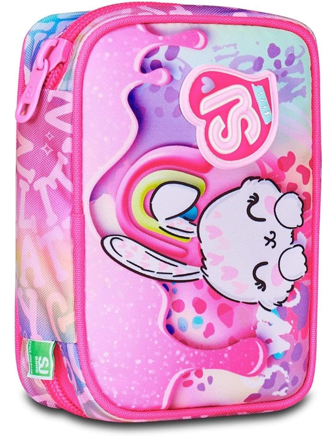 School Pack Zaino Sdoppiabile Più Astuccio Completo Speed Pad Tinypatch Girl