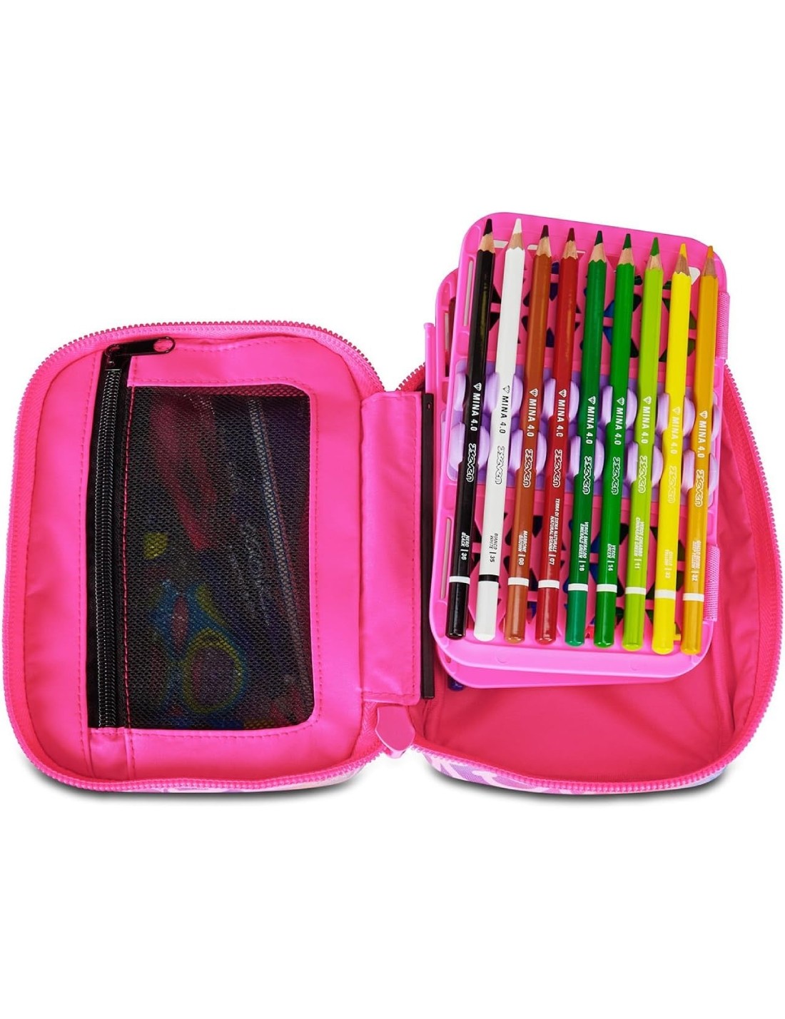 School Pack Trolley Più Astuccio Completo Speed Pad Fantasys Girl