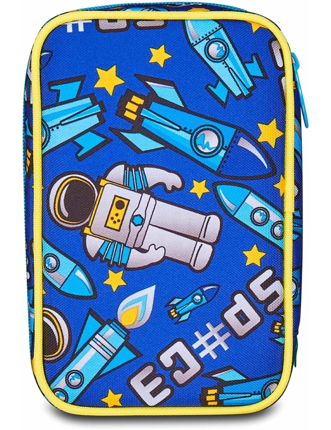School Pack Zaino Primino Più Astuccio Completo Speed Pad Flyrocket Boy
