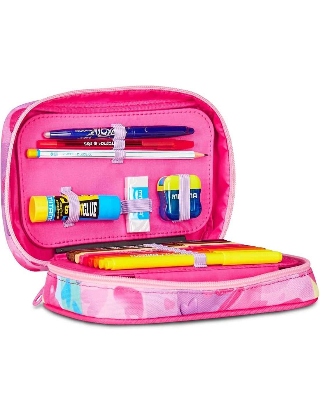 School Pack Zaino Primino Più Astuccio Completo Speed Pad Flyunicorn Girl