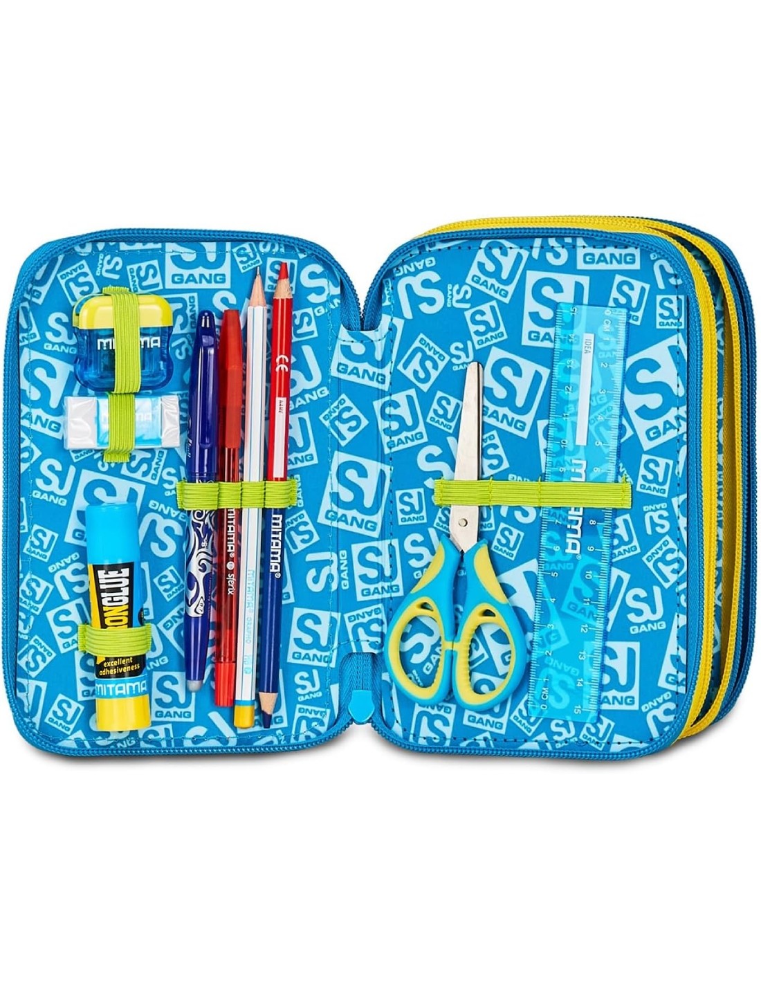 School Pack Trolley Più Astuccio Completo 3 Zip Flyrocket Boy