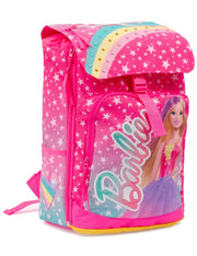 Zaino Scuola Estensibile Multi Barbie