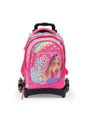 Zaino Trolley Scuola Barbie 3WD