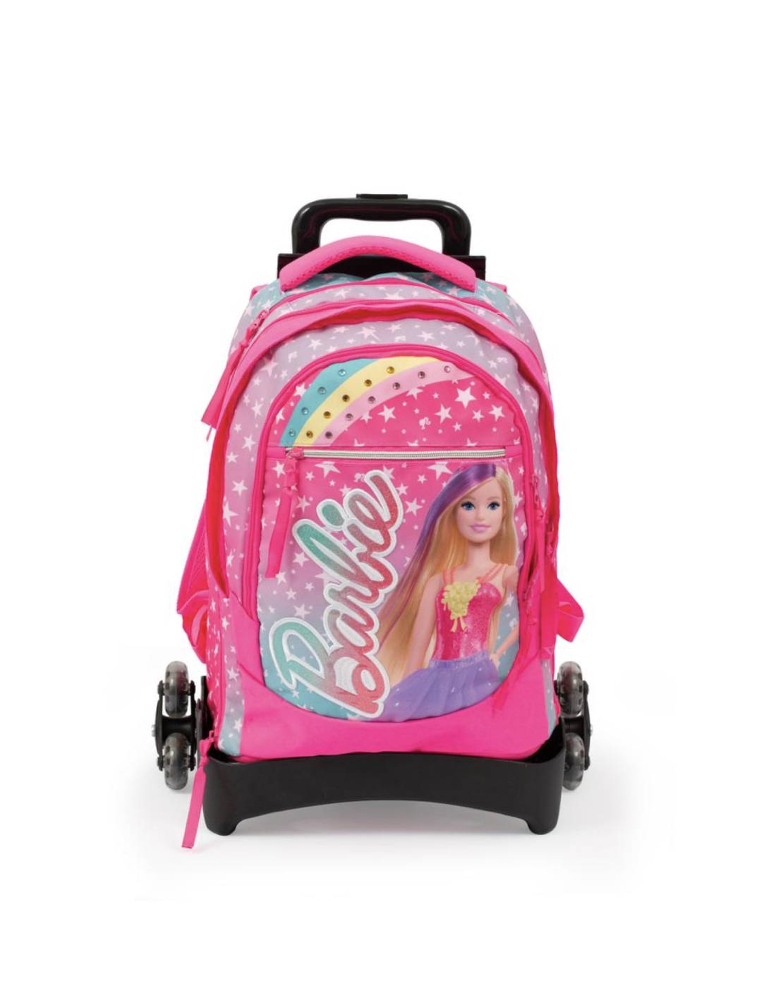 Zaino Trolley Scuola Barbie 3WD