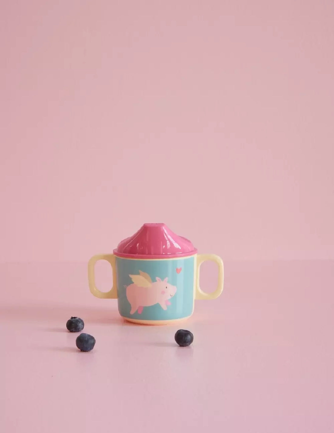 Rice Tazza Bebe' Melamina Flying Pig