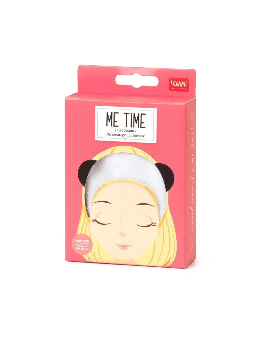 Fascia Per Capelli Me Time Panda Legami