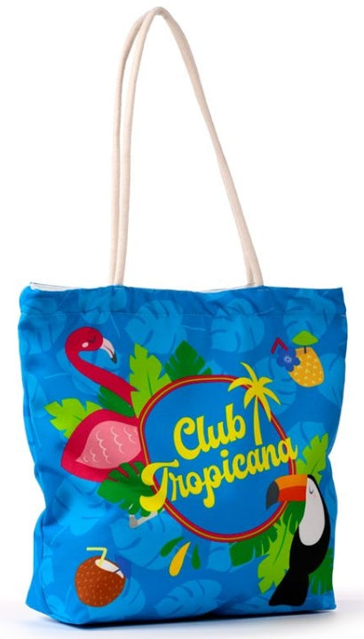 Borsa Tela Da Spiaggia Club Tropicana