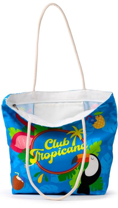 Borsa Tela Da Spiaggia Club Tropicana