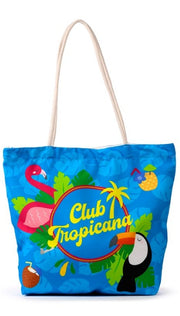 Borsa Tela Da Spiaggia Club Tropicana