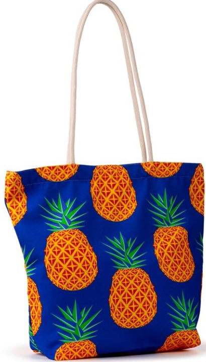 Borsa Tela Da Spiaggia Ananas