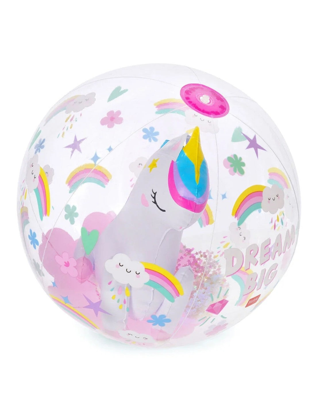 Palla Da Spiaggia Gonfiabile Unicorno Legami