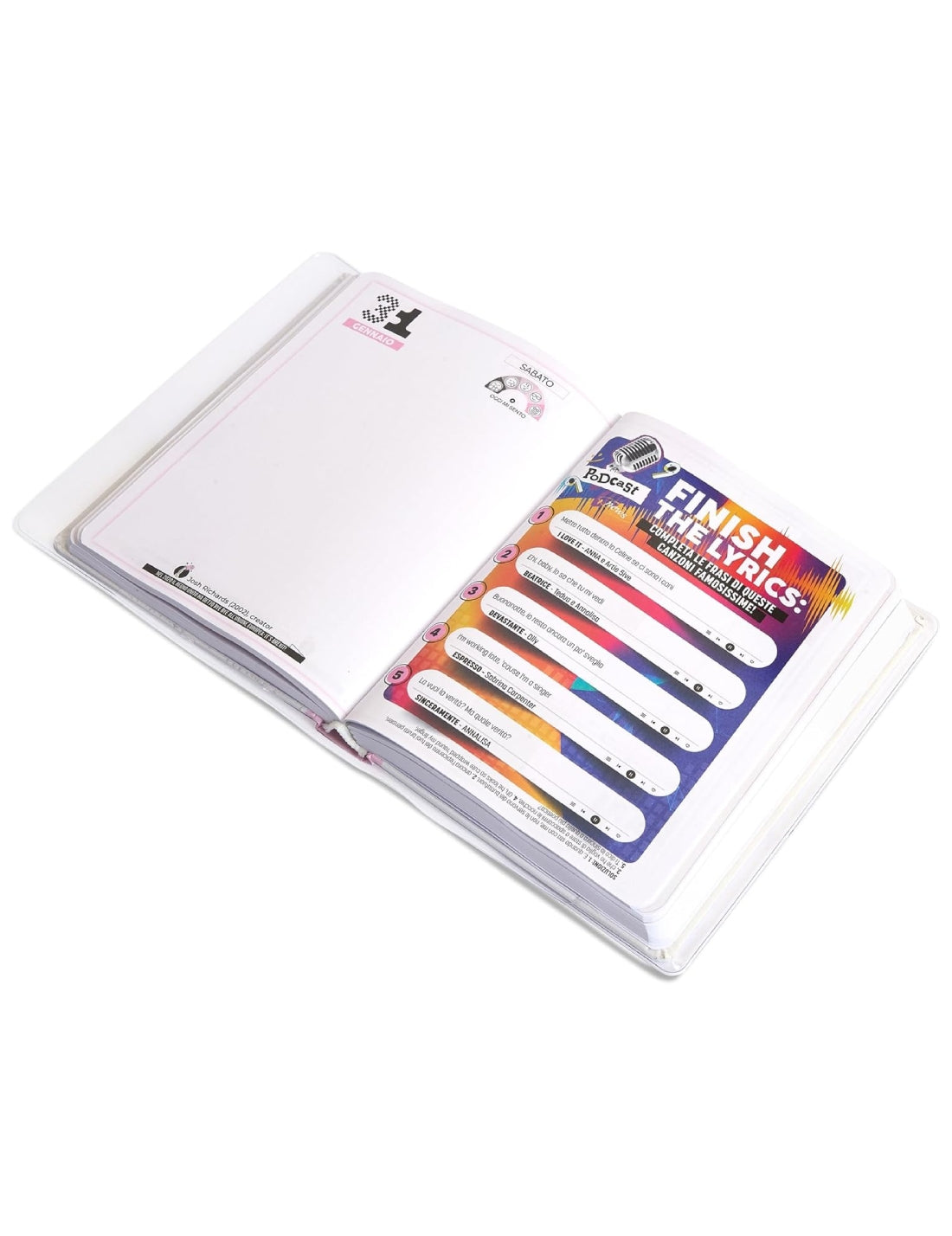 Diario Scuola 12 Mesi Datato 2025/2026 Be You Webboh Easy