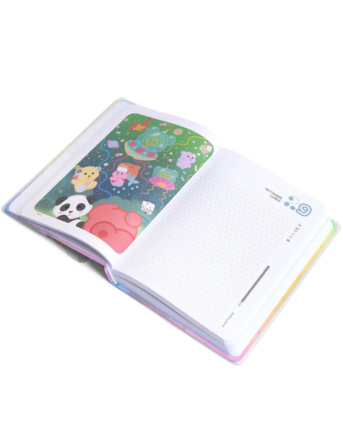 Diario Scuola 12 Mesi Datato 2025/2026 Be You Reflection Easy