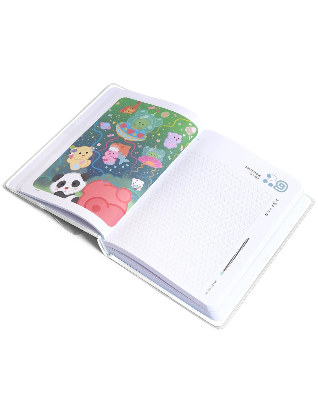 Diario Scuola 12 Mesi Datato 2025/2026 Be You Extra White Easy