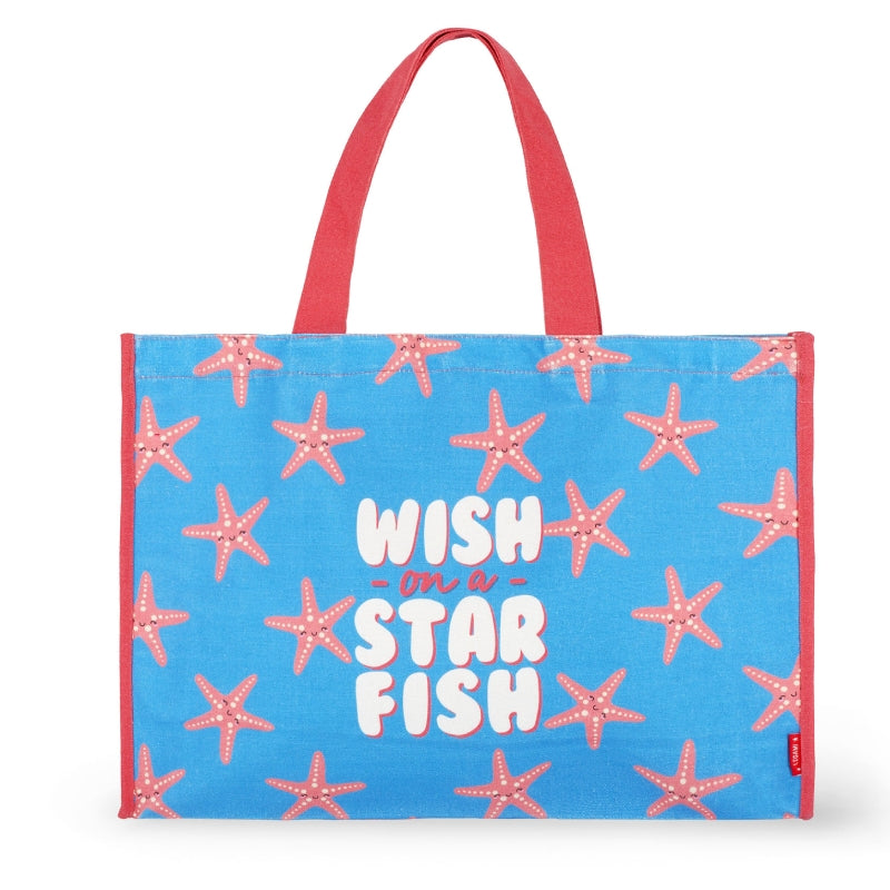 Legami Borsa In Cotone Da Spiaggia Stelle Marine