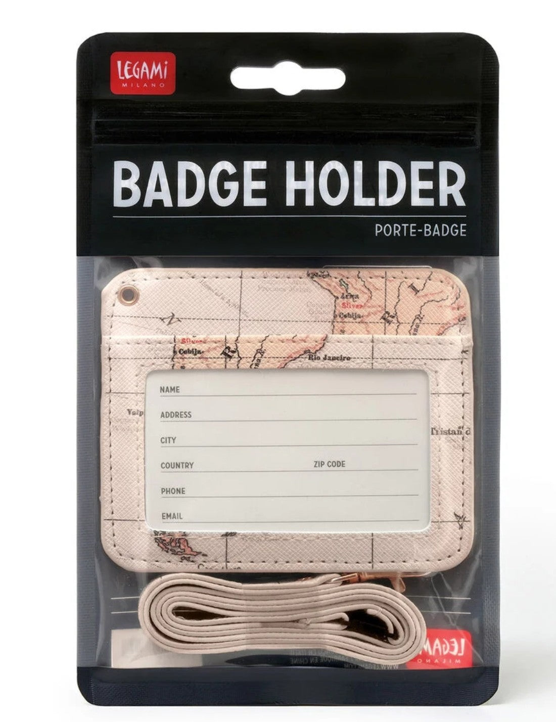 Porta Badge Da Viaggio Travel Legami