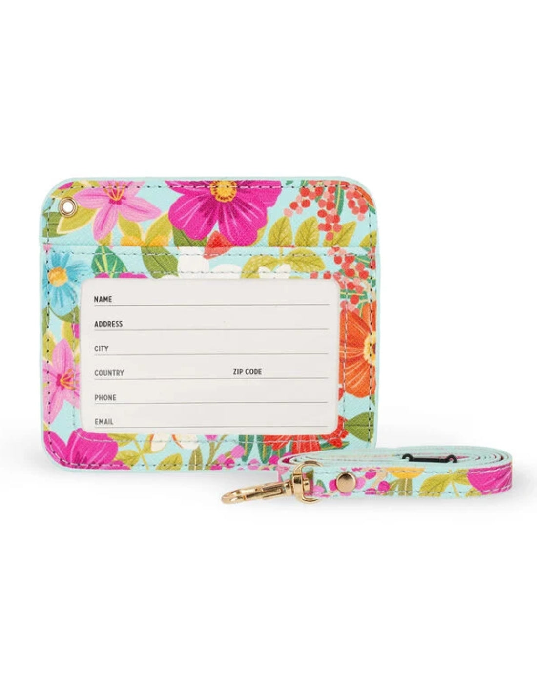 Porta Badge Da Viaggio Flowers Legami