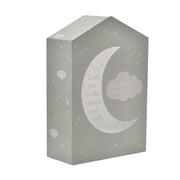 Scatola Dei Ricordi Forma Casa Con Scomparti E Icone Regalo Bambino