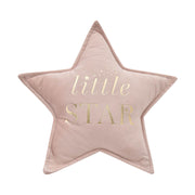 Cuscino A Stella Little Star Rosa Velluto