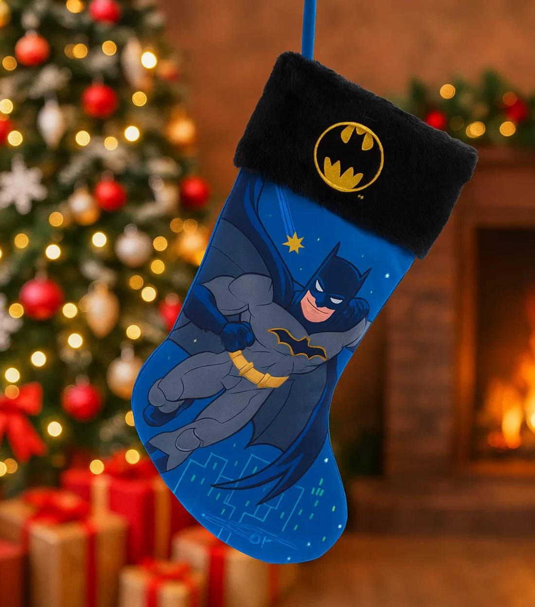 Calza Epifania Befana DC Comics Batman 48cm
