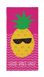 Telo Mare Ultraleggero Ananas Good Vibes 180cm