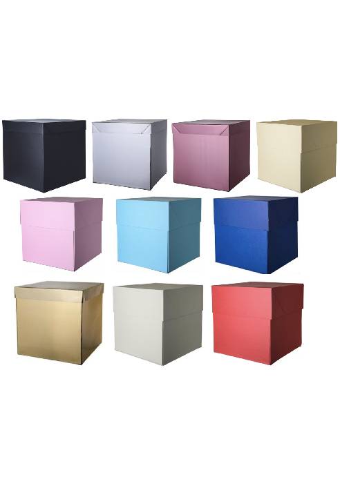 Scatola Regalo Box Surprise Quadrata 50x50x50cm