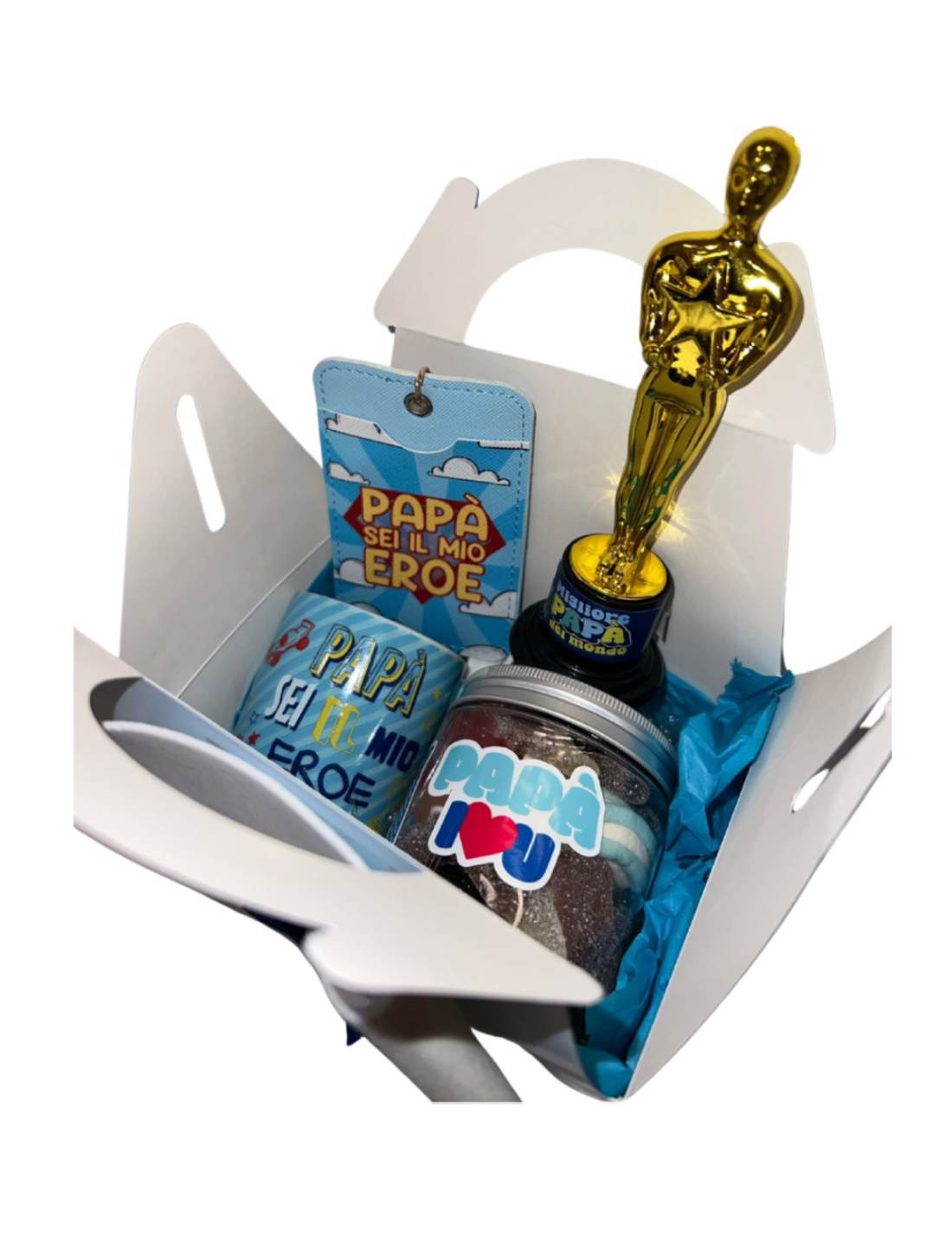 Scatola Box Regalo Cravatta Festa Del Papà