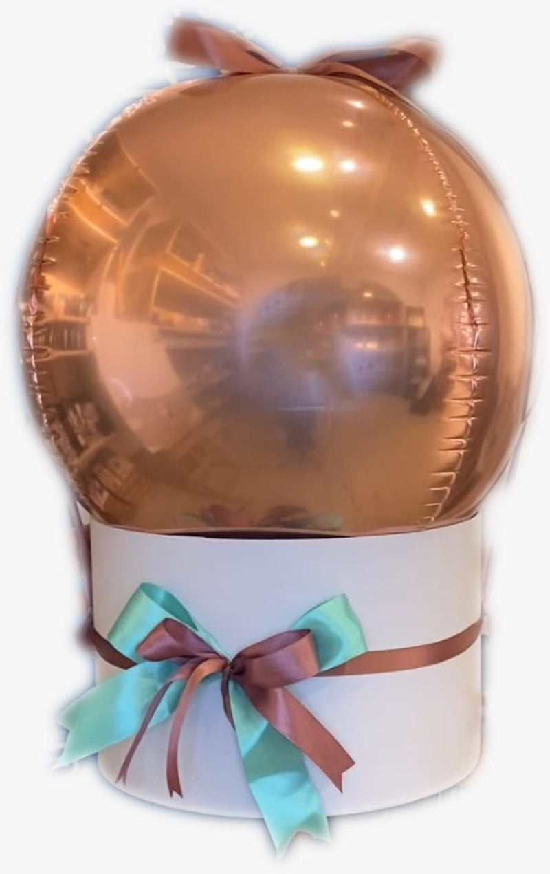 Cappelliera Box Delle Emozioni Con 8 Foto E Palloncino Bolla Lattice Gonfiato Ad Elio