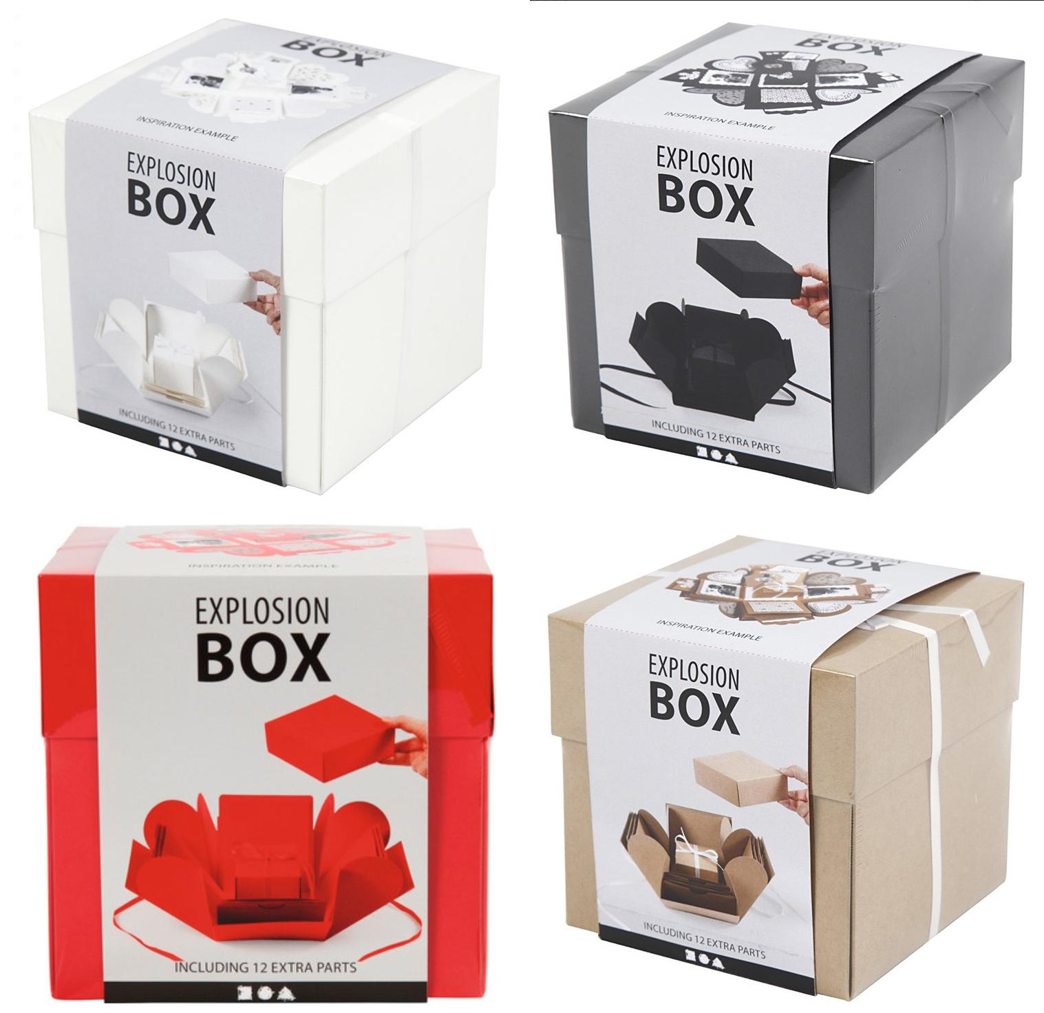 Confezione Regalo Boom Box Explosion Personalizzabile Completa