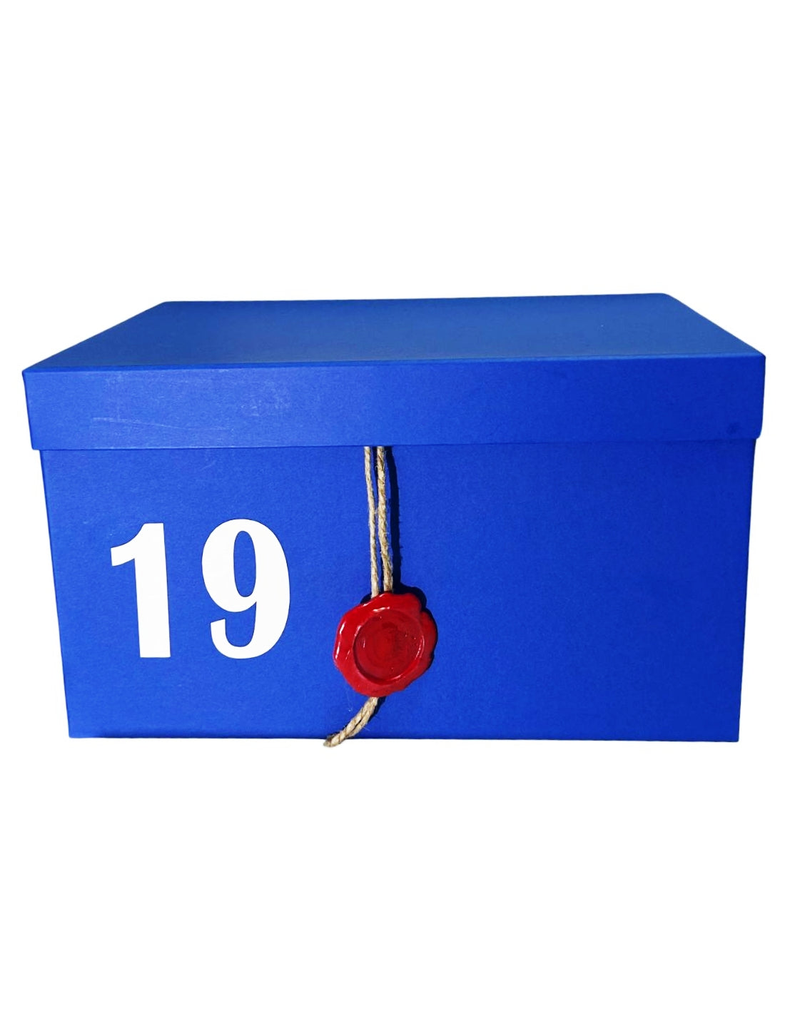 Scatola Box Regalo Con Sigillo Rosso