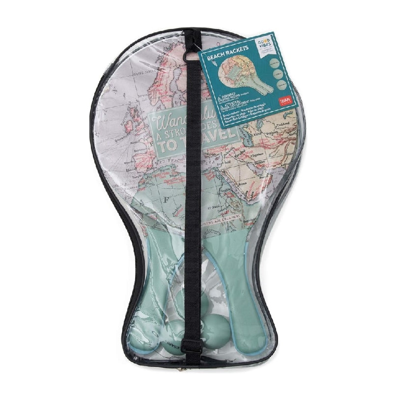 Racchette Da Spiaggia Travel Con Palline Legami