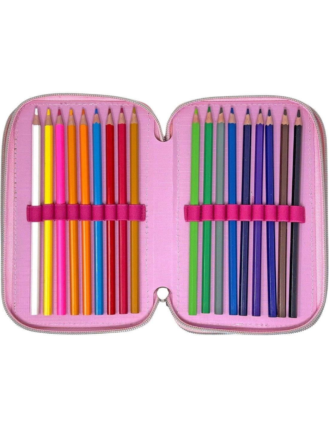 Astuccio Completo 3 Zip New Barbie