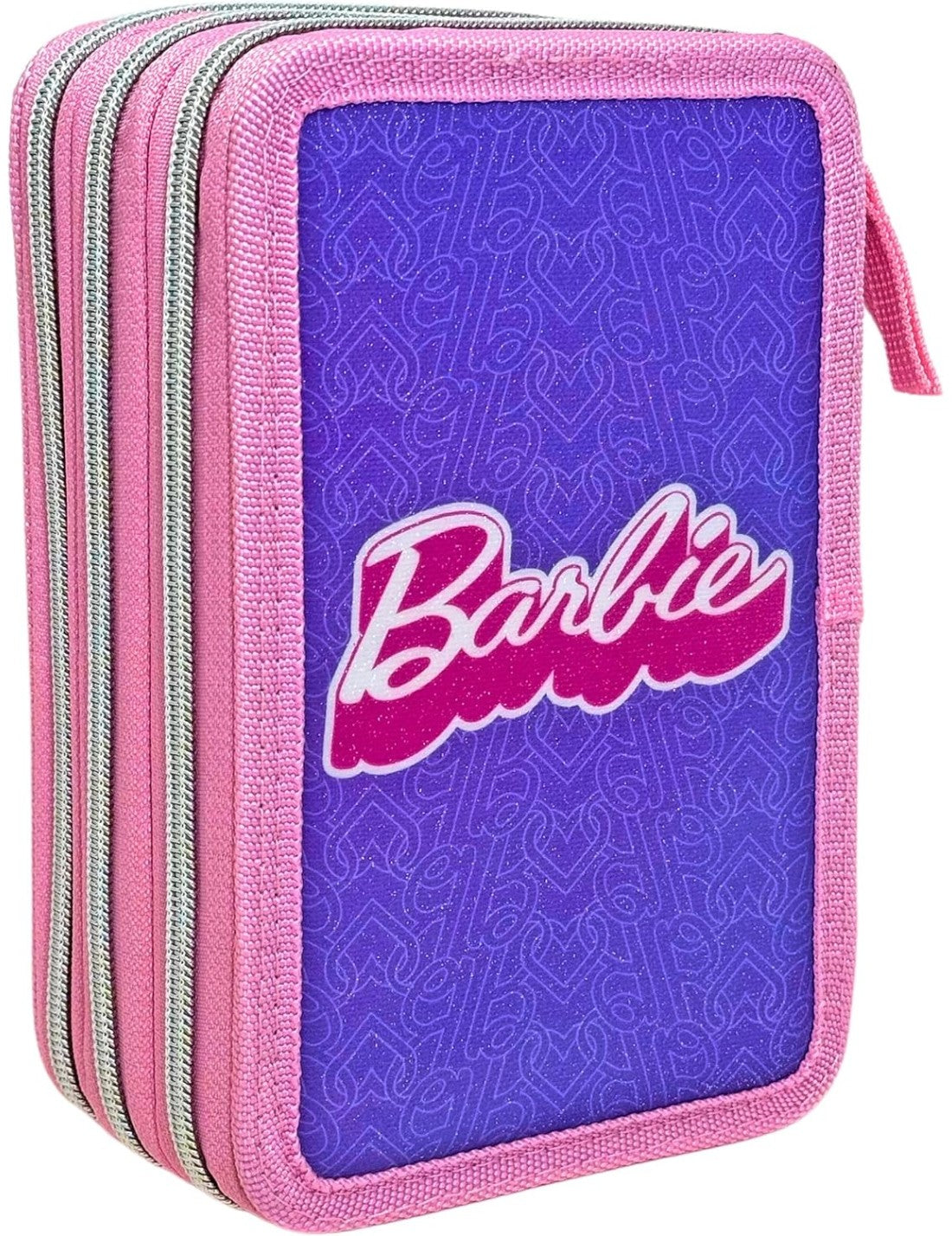 Astuccio Completo 3 Zip New Barbie