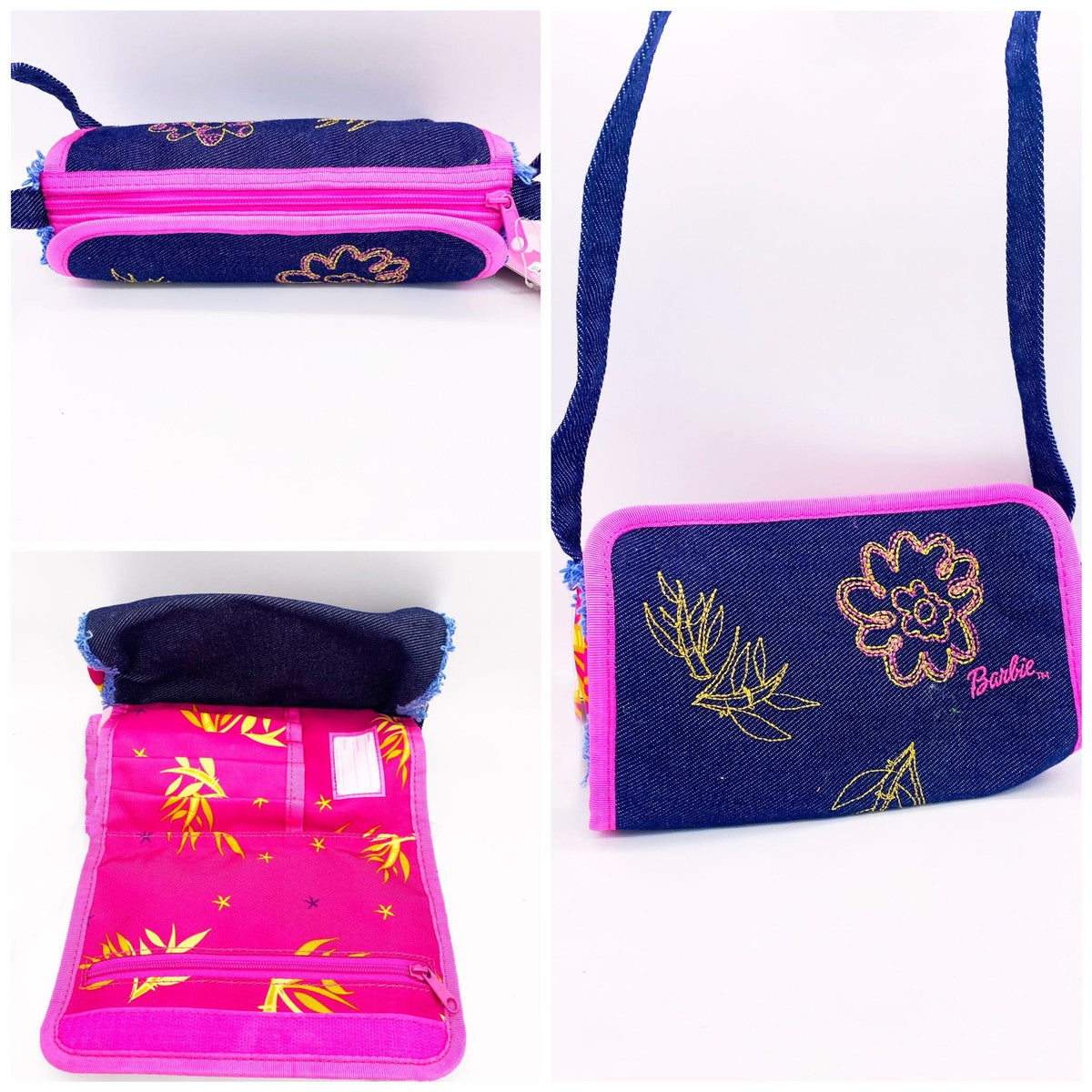 Astuccio 1 Zip Barbie Apertura A Strappo Con Tracolla