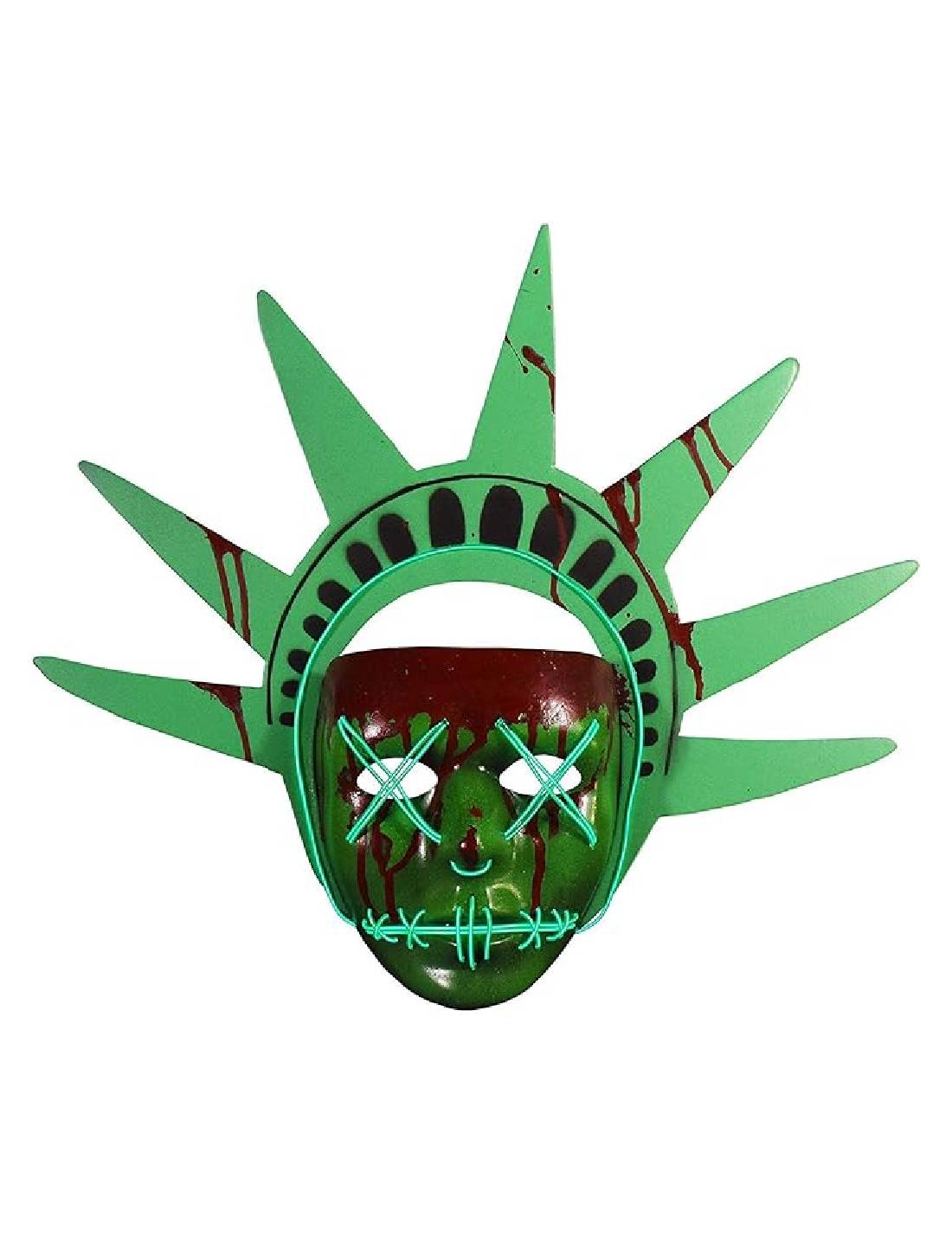 Maschera Di Halloween The Purge Election Year Injection Luminosa