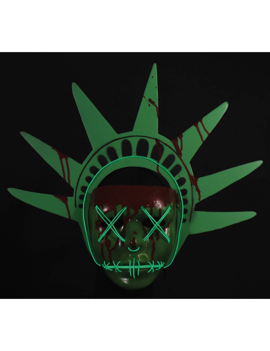 Maschera Di Halloween The Purge Election Year Injection Luminosa