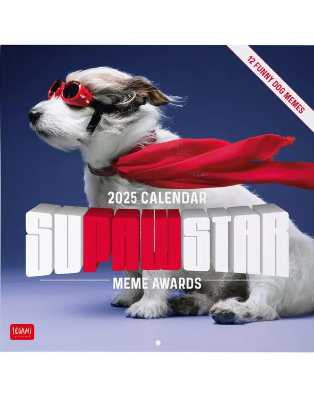 Calendario Da Parete 2025 Legami Supawstar