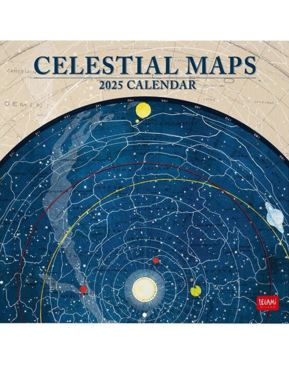 Calendario Da Parete 2025 Legami Mappa Celeste