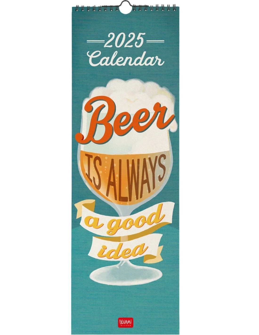 Calendario Da Parete 2025 Legami Beer Is Always A Good Idea