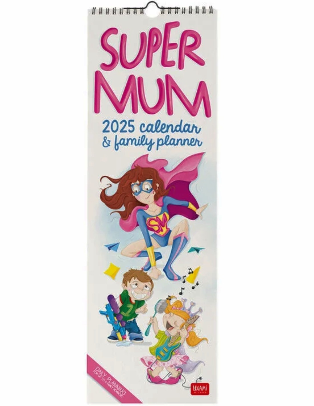 Calendario Da Parete 2025 Legami Super Mum