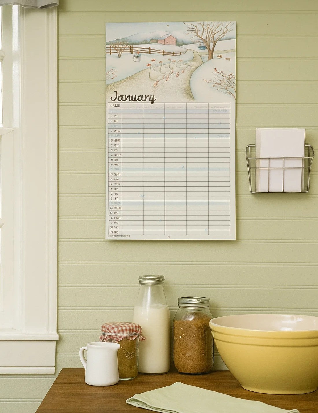 Calendario Da Parete 2026 Home Sweet Home Legami