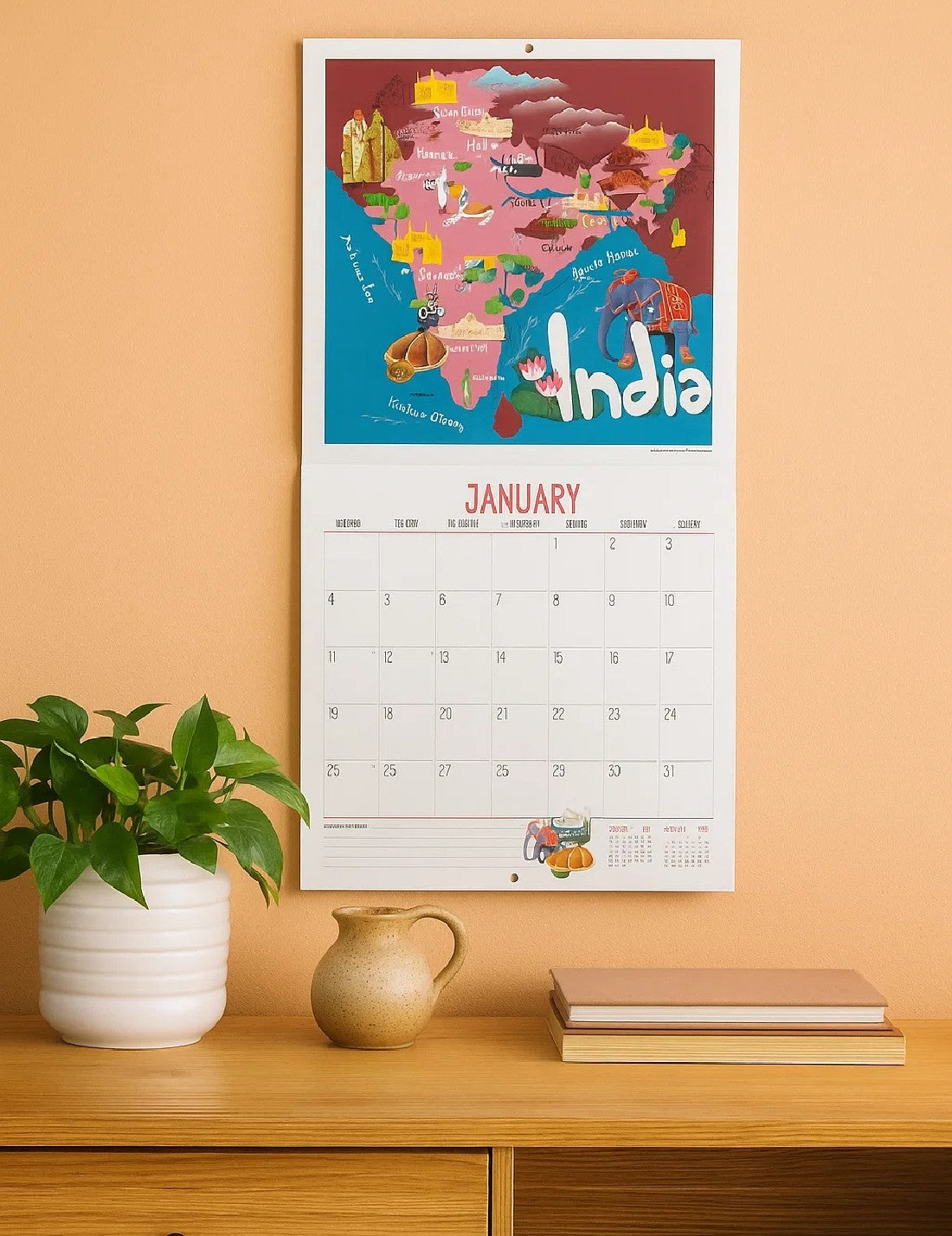 Calendario Da Parete 2026 Let's Travel The World Legami